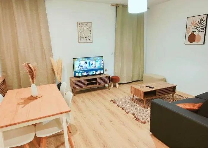 Apartment Casa Pampa 4 Pers Parking Check-in 24sur24 Wifi Clermont-Ferrand